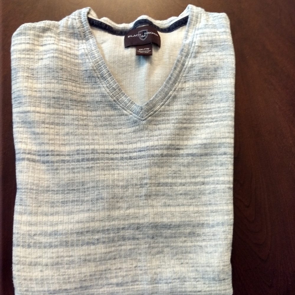 Black Brown (brand) V neck sweater FINAL MARKDOWN PRICE